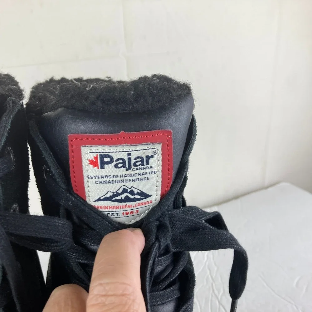 Pajar Canada Tour Winter Boots Mens 12-12.5 Black Waterproof  display picture 1